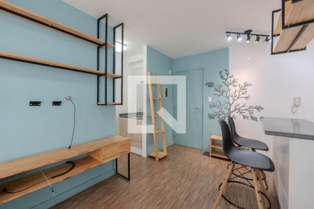 Sala de apartamento para alugar com 1 quarto, 37m² em Bela Vista, São Paulo