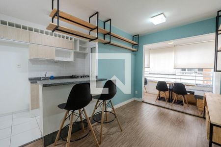 Sala de apartamento para alugar com 1 quarto, 37m² em Bela Vista, São Paulo