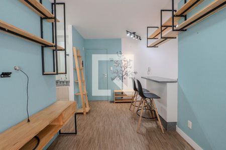 Sala de apartamento para alugar com 1 quarto, 37m² em Bela Vista, São Paulo
