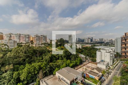 Vista Varanda de apartamento à venda com 1 quarto, 72m² em Paraíso do Morumbi, São Paulo