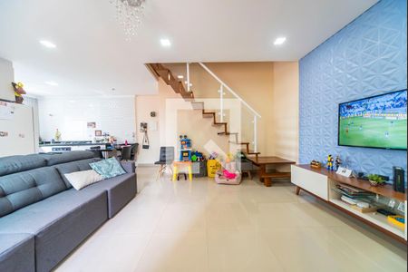Sala de apartamento à venda com 2 quartos, 140m² em Vila Assunção, Santo André