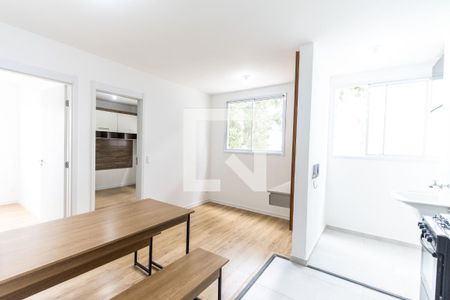 Sala/Cozinha de apartamento para alugar com 2 quartos, 41m² em Barra Funda, São Paulo
