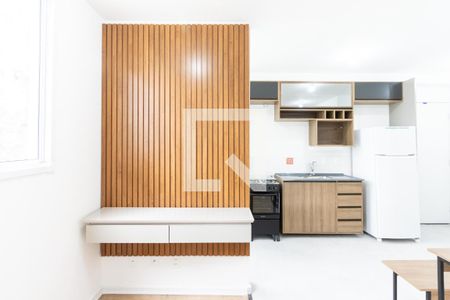 Sala/Cozinha de apartamento para alugar com 2 quartos, 41m² em Barra Funda, São Paulo