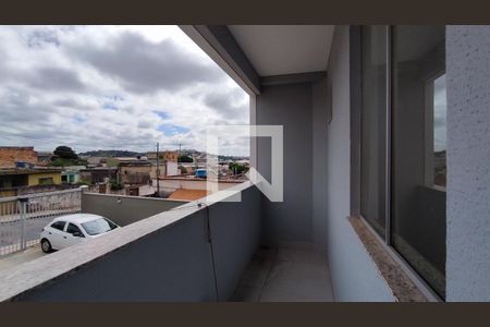 Varanda quarto 1  de apartamento à venda com 2 quartos, 63m² em São Joaquim, Contagem