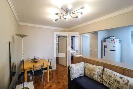 Sala de apartamento para alugar com 2 quartos, 54m² em Paraíso, São Paulo
