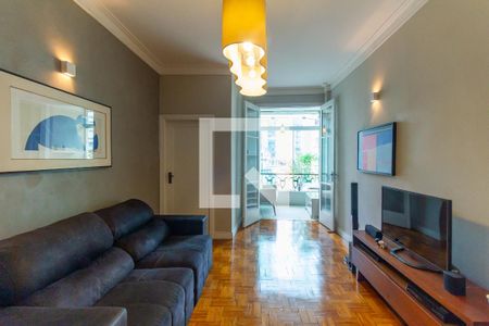 Sala de apartamento para alugar com 2 quartos, 120m² em Santa Cecília, São Paulo