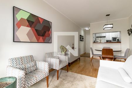 Sala de apartamento à venda com 3 quartos, 72m² em Indianópolis, São Paulo