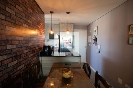 Sala de Jantar e Cozinha de apartamento à venda com 2 quartos, 50m² em Vila Maria, São Paulo