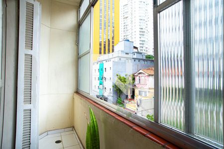 Varanda da Sala de apartamento à venda com 2 quartos, 92m² em Bela Vista, São Paulo