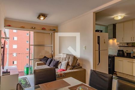 Sala de apartamento à venda com 2 quartos, 54m² em Vila Campestre, São Paulo