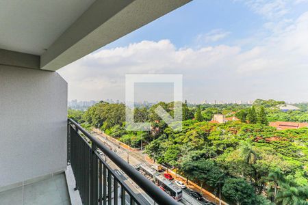 Varanda de apartamento para alugar com 1 quarto, 27m² em Santo Amaro, São Paulo