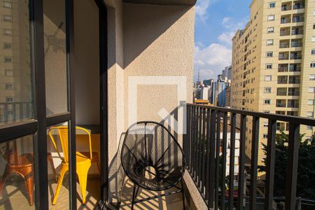Sacada de kitnet/studio para alugar com 1 quarto, 21m² em Bela Vista, São Paulo
