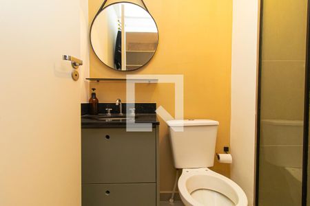 Studio para alugar com 21m², 1 quarto e sem vaga Studio para alugar com 21m², 1 quarto e sem vagaBanheiro