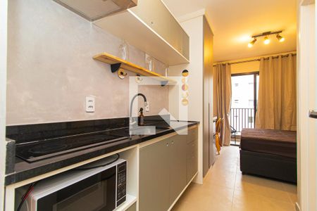 Studio para alugar com 21m², 1 quarto e sem vaga Studio para alugar com 21m², 1 quarto e sem vagaCozinha