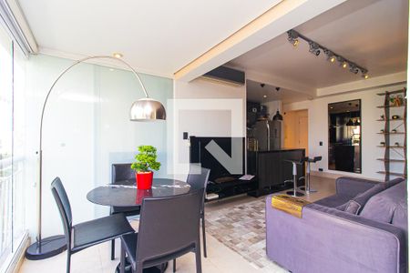 Apartamento à venda com 55m², 1 quarto e 1 vagaVaranda