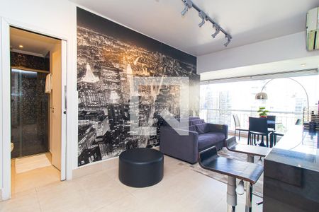 Apartamento à venda com 55m², 1 quarto e 1 vagaSala