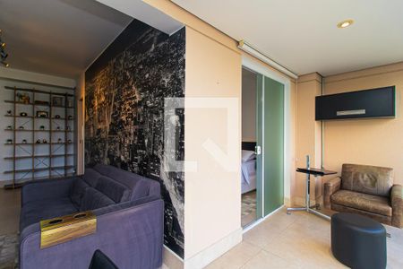 Apartamento à venda com 55m², 1 quarto e 1 vagaVaranda