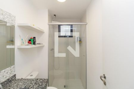 Studio para alugar com 30m², 1 quarto e sem vaga Studio para alugar com 30m², 1 quarto e sem vagaBanheiro