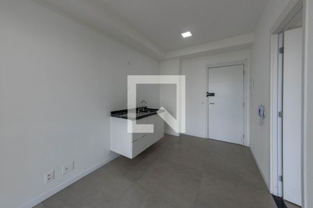 Sala/cozinha  de apartamento à venda com 1 quarto, 28m² em Vila Independência, São Paulo