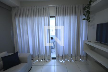 Sala de apartamento para alugar com 1 quarto, 41m² em Setor Bueno, Goiânia