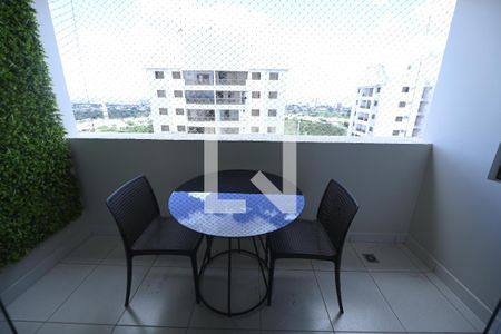 Varanda de apartamento para alugar com 1 quarto, 41m² em Setor Bueno, Goiânia