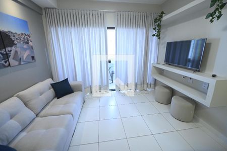 Sala de apartamento para alugar com 1 quarto, 41m² em Setor Bueno, Goiânia