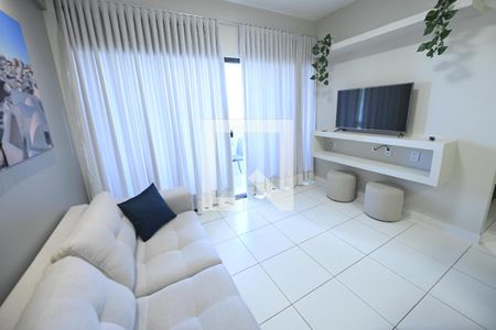 Sala de apartamento para alugar com 1 quarto, 41m² em Setor Bueno, Goiânia