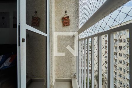 Sala Varanda de apartamento para alugar com 2 quartos, 47m² em São Cristóvão, Rio de Janeiro