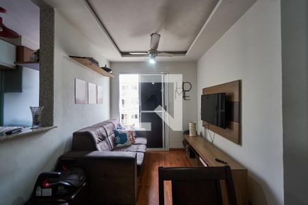 Sala de apartamento para alugar com 2 quartos, 47m² em São Cristóvão, Rio de Janeiro