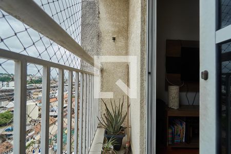 Sala Varanda de apartamento para alugar com 2 quartos, 47m² em São Cristóvão, Rio de Janeiro