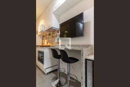 Studio - Detalhe de kitnet/studio para alugar com 1 quarto, 26m² em Santa Efigênia, São Paulo