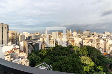 Studio para alugar com 26m², 1 quarto e sem vagaVaranda - Vista