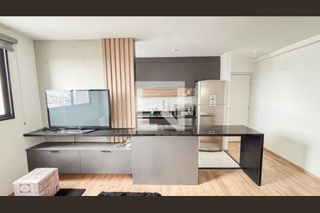 Sala de Jantar de apartamento para alugar com 1 quarto, 39m² em Santa Maria, Santo André