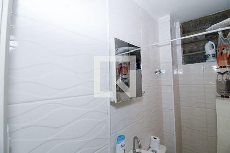 Banheiro de kitnet/studio à venda com 1 quarto, 34m² em Vila Leopoldina, São Paulo