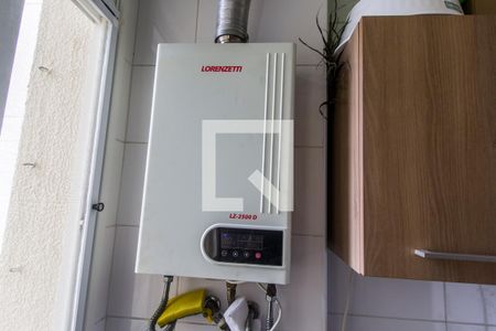 Apartamento à venda com 103m², 2 quartos e 2 vagasDetalhe da area de serviço