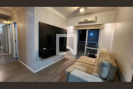 Sala de apartamento para alugar com 2 quartos, 64m² em Marapé, Santos