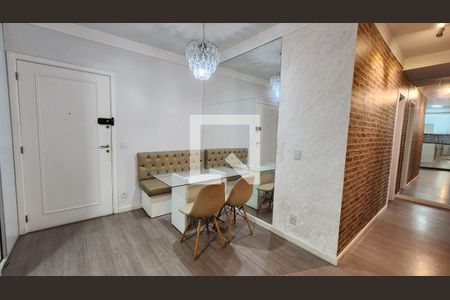 Sala de Jantar de apartamento para alugar com 2 quartos, 64m² em Marapé, Santos