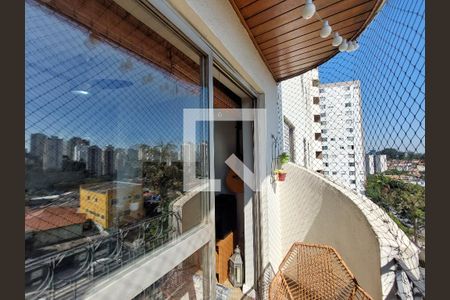 Varanda da Sala de apartamento à venda com 3 quartos, 82m² em Jardim Taquaral, São Paulo