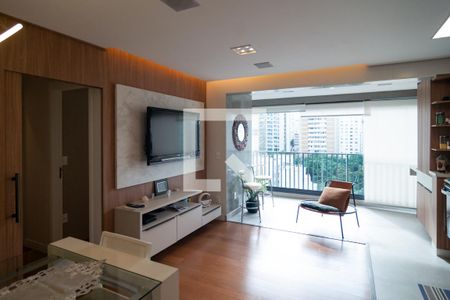 Sala / Cozinha de apartamento para alugar com 2 quartos, 65m² em Bela Vista, São Paulo