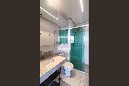 Banheiro de kitnet/studio à venda com 1 quarto, 40m² em Centro, Jundiaí