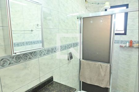 Banheiro  de apartamento para alugar com 1 quarto, 52m² em Maracanã, Praia Grande