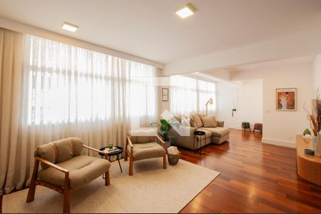 Sala de apartamento à venda com 4 quartos, 154m² em Pinheiros, São Paulo