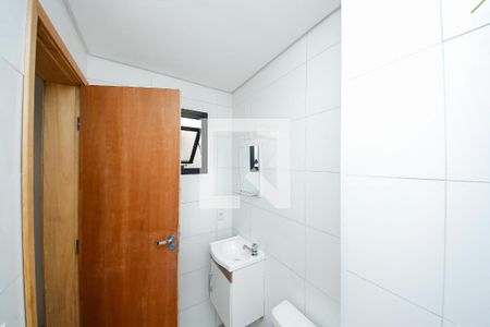 Banheiro de apartamento à venda com 2 quartos, 43m² em Vila dos Minerios, São Paulo