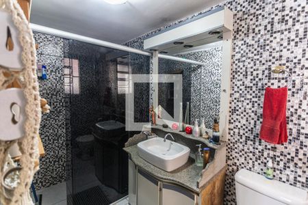 Banheiro da Suíte/Cozinha de kitnet/studio para alugar com 1 quarto, 40m² em Paraíso, Belo Horizonte