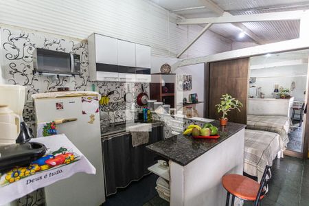 Sala/Cozinha de kitnet/studio para alugar com 1 quarto, 40m² em Paraíso, Belo Horizonte