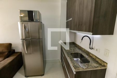 Studio para alugar com 31m², 1 quarto e 1 vaga Studio para alugar com 31m², 1 quarto e 1 vagaCozinha - Armários