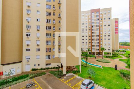 Vista da Sala de apartamento à venda com 3 quartos, 76m² em Marechal Rondon, Canoas