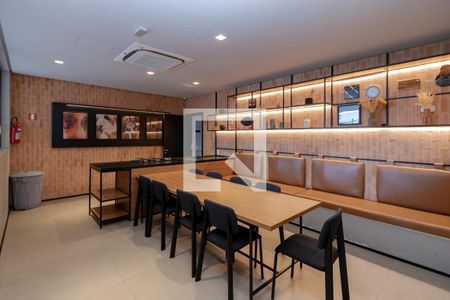 Espaço Gourmet de kitnet/studio à venda com 1 quarto, 22m² em Jardim das Acácias, São Paulo