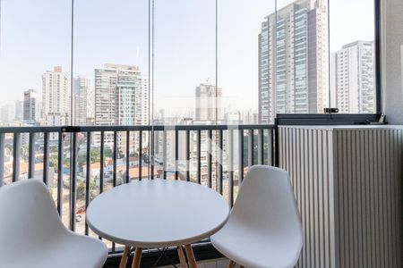 Studio à venda com 22m², 1 quarto e sem vagaVaranda