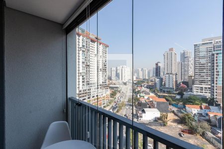 Studio à venda com 22m², 1 quarto e sem vagaVaranda